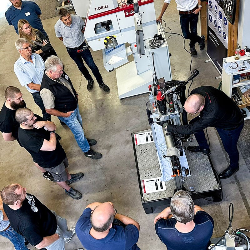 CPSA Workshop Rohre Collaring